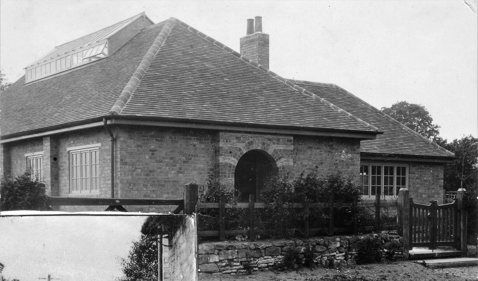 The Village Hall shortly after opening in 1921