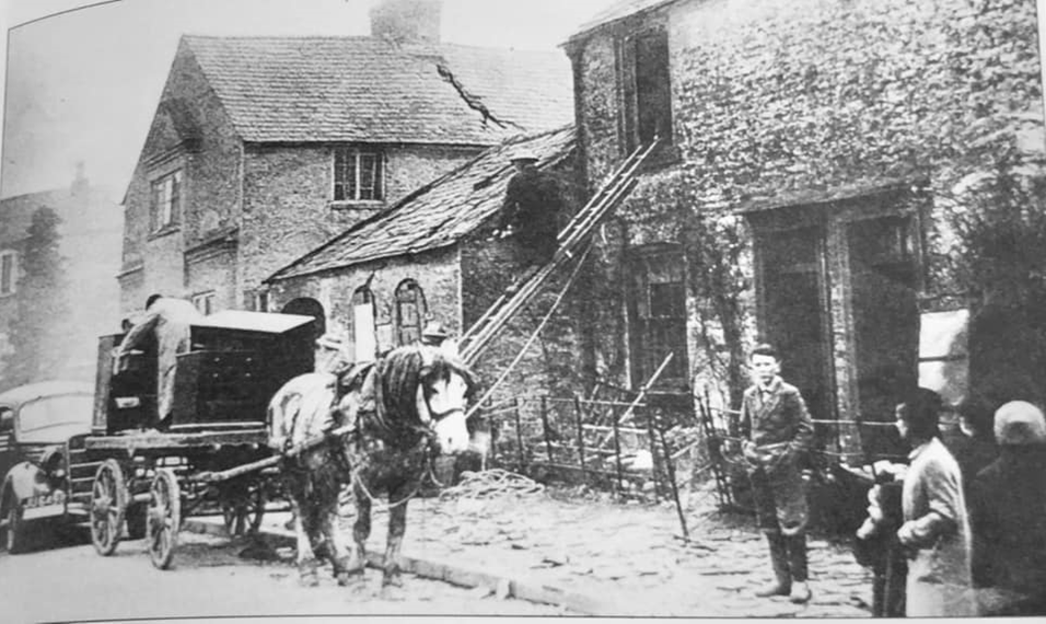 The Village Hall shortly after opening in 1921