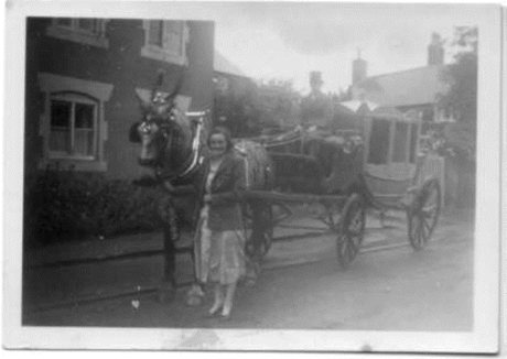 The Village Hall shortly after opening in 1921