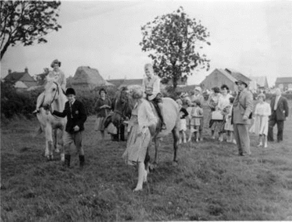 The Village Hall shortly after opening in 1921